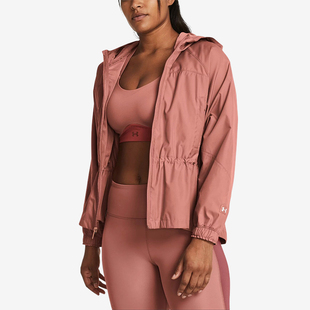 Woven 宽松夹克1382726 Rush Jkt女士时尚 696 安德玛正品