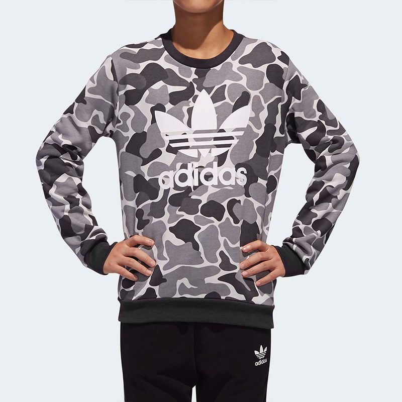 阿迪达斯正品大童卫衣