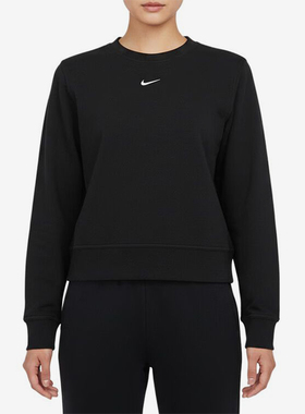Nike/耐克正品空ONEDFCREWHBR新款女黑色经典简约卫衣IB1451-010