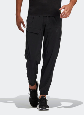 Adidas/阿迪达斯正品夏季新款男子运动收口梭织长裤 HE9936