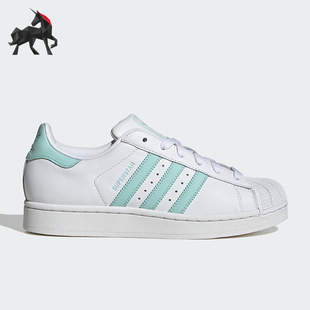 复古耐磨低帮板鞋 Adidas 经典 三叶草女士经典 JH7060 阿迪达斯正品