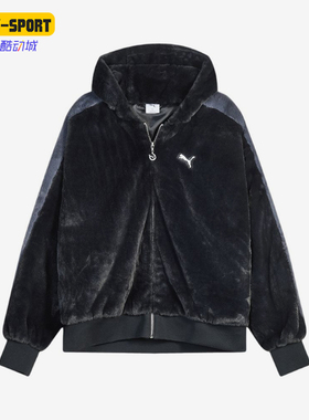 Puma/彪马正品RACEAHEAD新款男女黑色休闲经典夹克外套636081-01