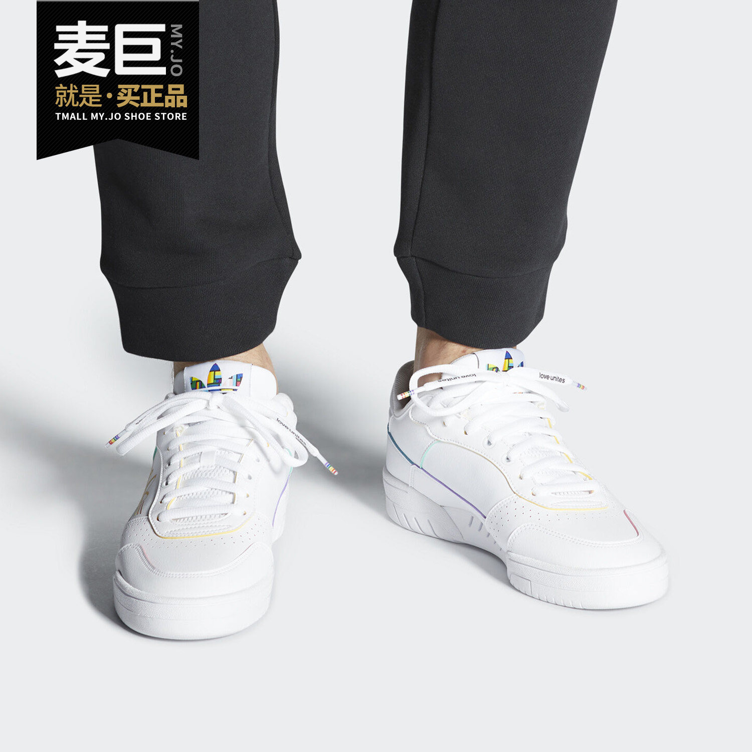 阿迪达斯正品新款舒适运动休闲鞋