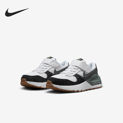 Nike/耐克正品AIR MAX SYSTM小童缓震魔术贴运动鞋DQ0285-115