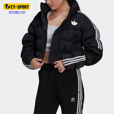 阿迪达斯女士保暖棉服外套