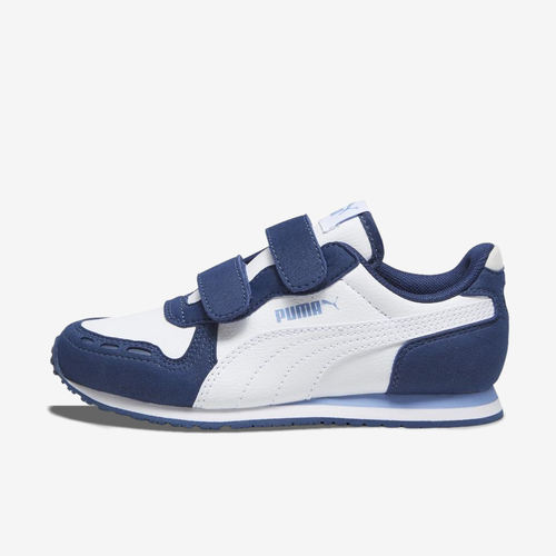 Puma彪马正品Cabana Racer儿童魔术贴低帮耐磨休闲鞋383730-12