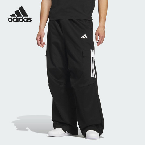 Adidas/阿迪达斯正品V M PARA PNT男士运动宽松三条纹长裤KF2749