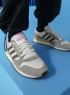 Adidas/阿迪达斯官方正品三叶草ZX 500男女低帮运动休闲鞋GY1997