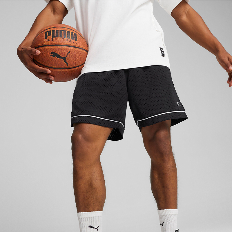 Puma/彪马官方正品秋季新款男士简约舒适宽松透气运动休闲短裤