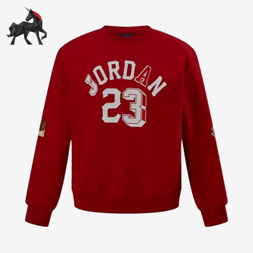 Nike/耐克正品JORDAN套头卫衣新款儿童红白色卫衣II0272-687