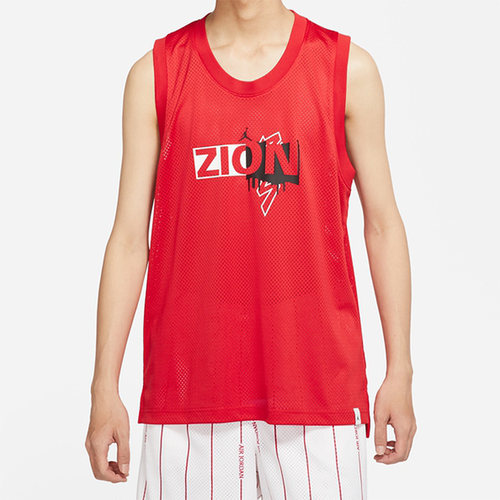 Nike/耐克正品Air Jordan男运动休闲透气篮球无袖背心 DX6583-657