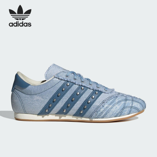 Adidas/阿迪达斯正品三叶草女士休闲时尚低帮牛仔布运动鞋JS0161