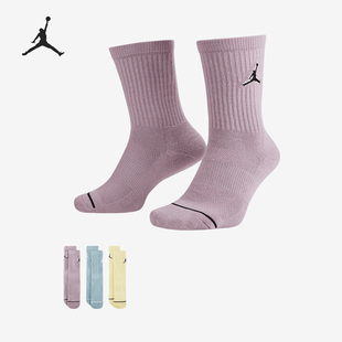耐克正品 SX5545 JORDAN男女同款 三双装 917 篮球袜子套装 Nike