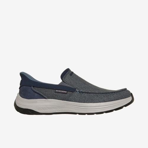 Skechers斯凯奇正品男款一脚蹬低帮轻便舒适休闲鞋205709-NVY