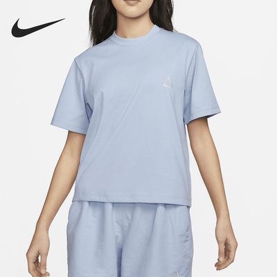 Nike/耐克正品ACG 女士健身训练宽松圆领短袖T恤DJ3647-415