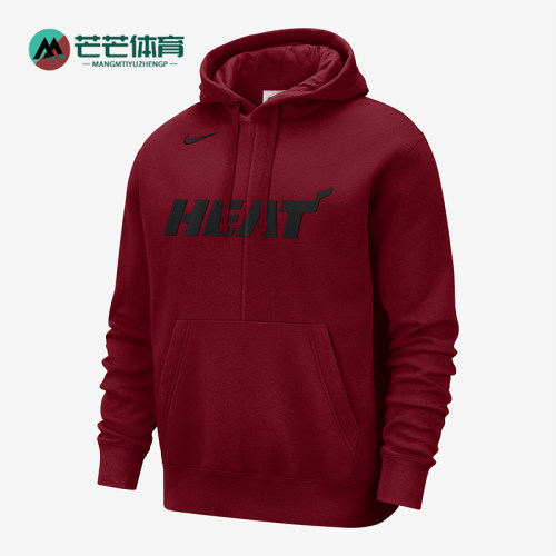 Nike/耐克正品Miami Heat Courtside男士运动长袖卫衣DR9328-608