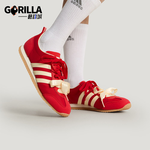 Adidas/阿迪达斯正品VS JOG 2.0男女潮流经典薄底休闲鞋KH7661