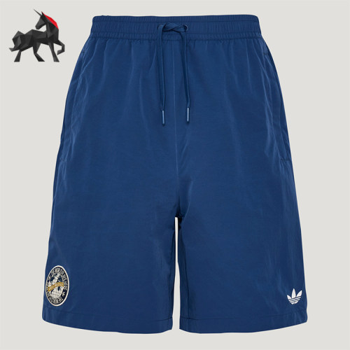 Adidas/阿迪达斯正品三叶草男士日常系带宽松休闲梭织短裤KY3340