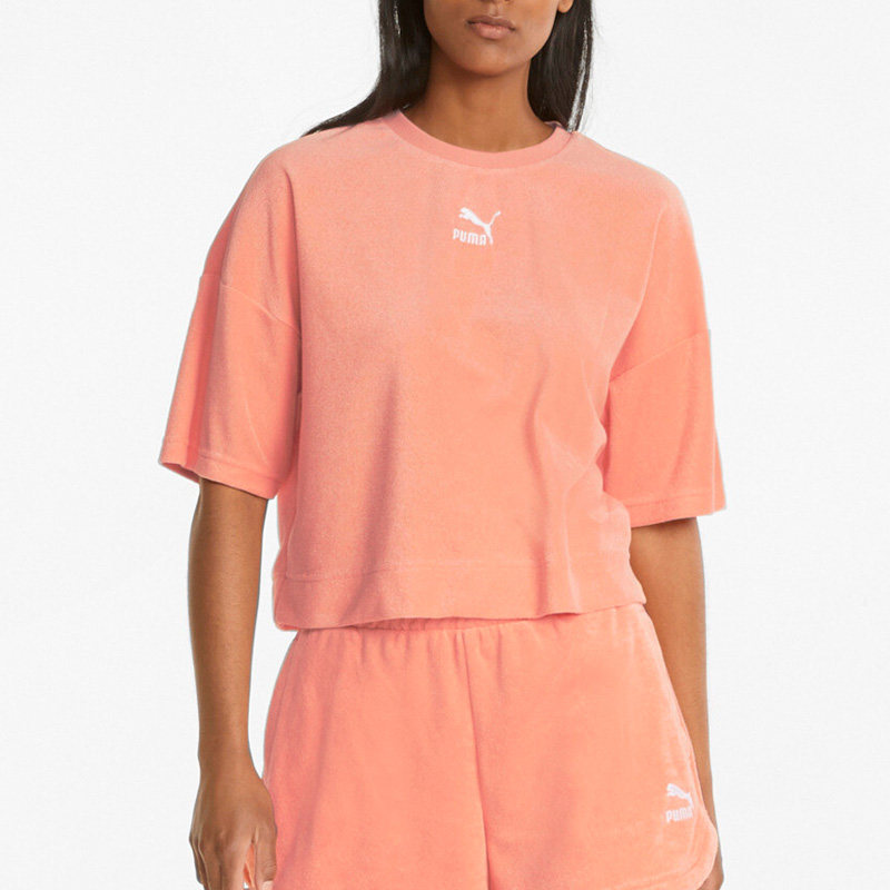 Puma/彪马官方正品夏季女子运动透气休闲短款圆领短袖535301-28,运动服/休闲服装,运动T恤,淘宝优惠券,粉丝福利购,淘宝优惠卷