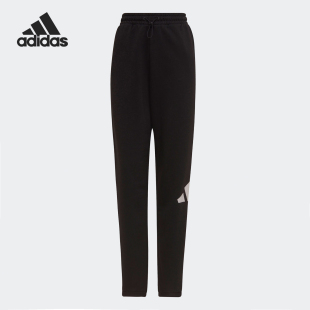 Adidas 休闲女子时尚 潮流运动简约长裤 HI1202 阿迪达斯官方正品