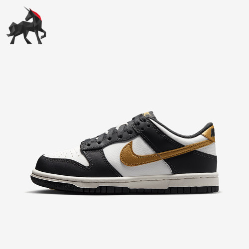 Nike/耐克正品Dunk Low GS女子大童低帮系带运动鞋HV2533-100