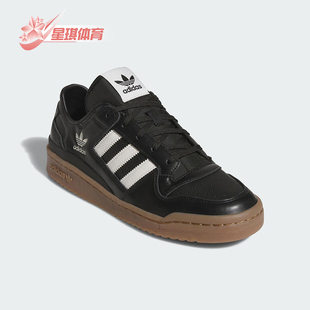 皮革篮球风日常运动鞋 三叶草男女经典 JQ0208 阿迪达斯正品 Adidas