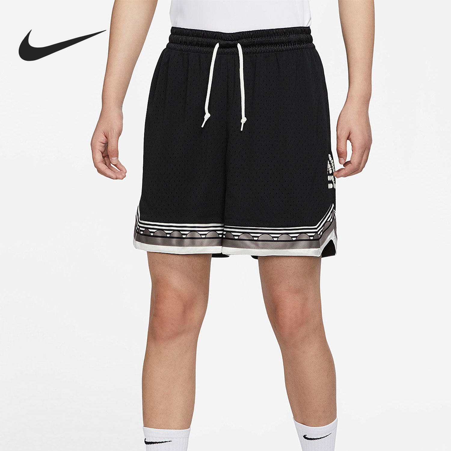 Nike/耐克官方正品夏季新款男子休闲宽松运动系带短裤DQ5657-010,运动服/休闲服装,运动中长裤／短裤,淘宝优惠券,粉丝福利购,淘宝优惠卷