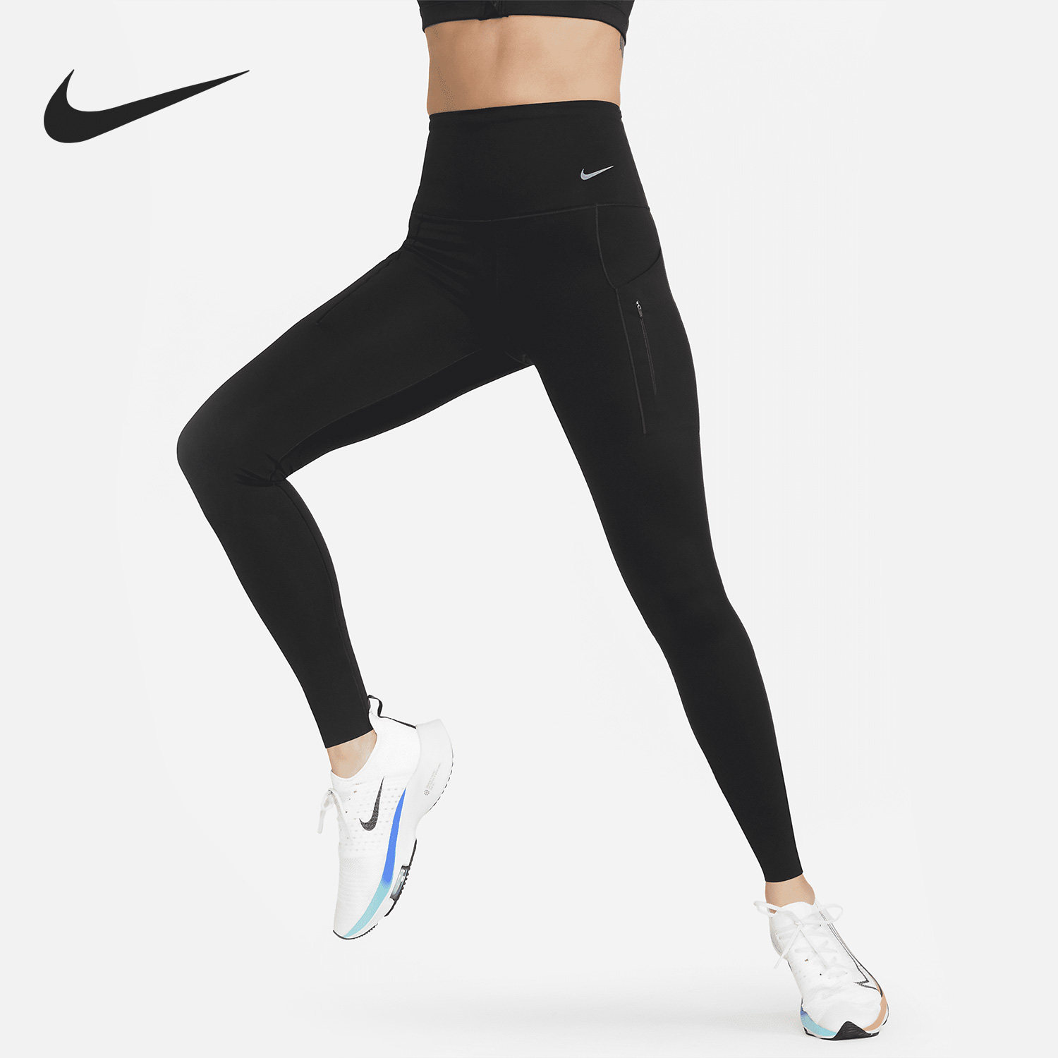 Nike/耐克官方正品春季新款女子训练紧身透气运动长裤 DQ5669-010