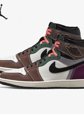 Nike/耐克官方正品Jordan 1运动男女实战比赛篮球鞋DH3097-001