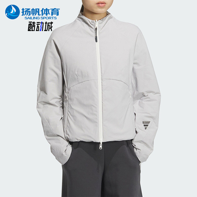 Adidas/阿迪达斯正品新款女士双面穿保暖运动修身棉服JM4248