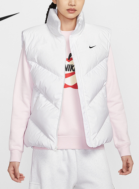 Nike/耐克正品Sportswear Windpuffer女士保暖羽绒马甲HV5238-100
