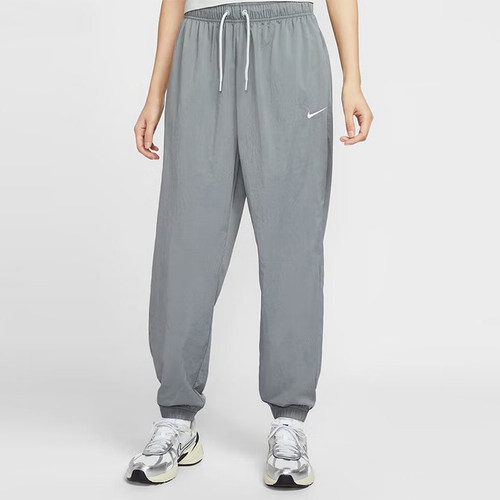 Nike/耐克正品OVERSIZE女士梭织运动经典束脚宽松长裤IH0827-091