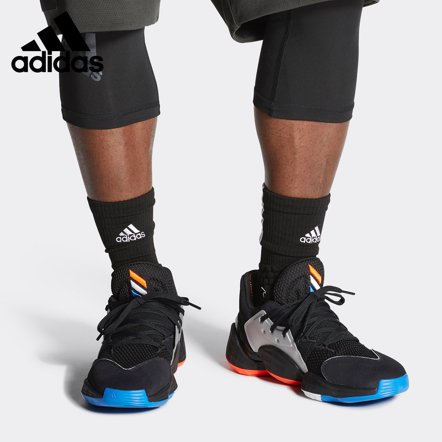 正品哈登骚粉场上实战运动篮球鞋