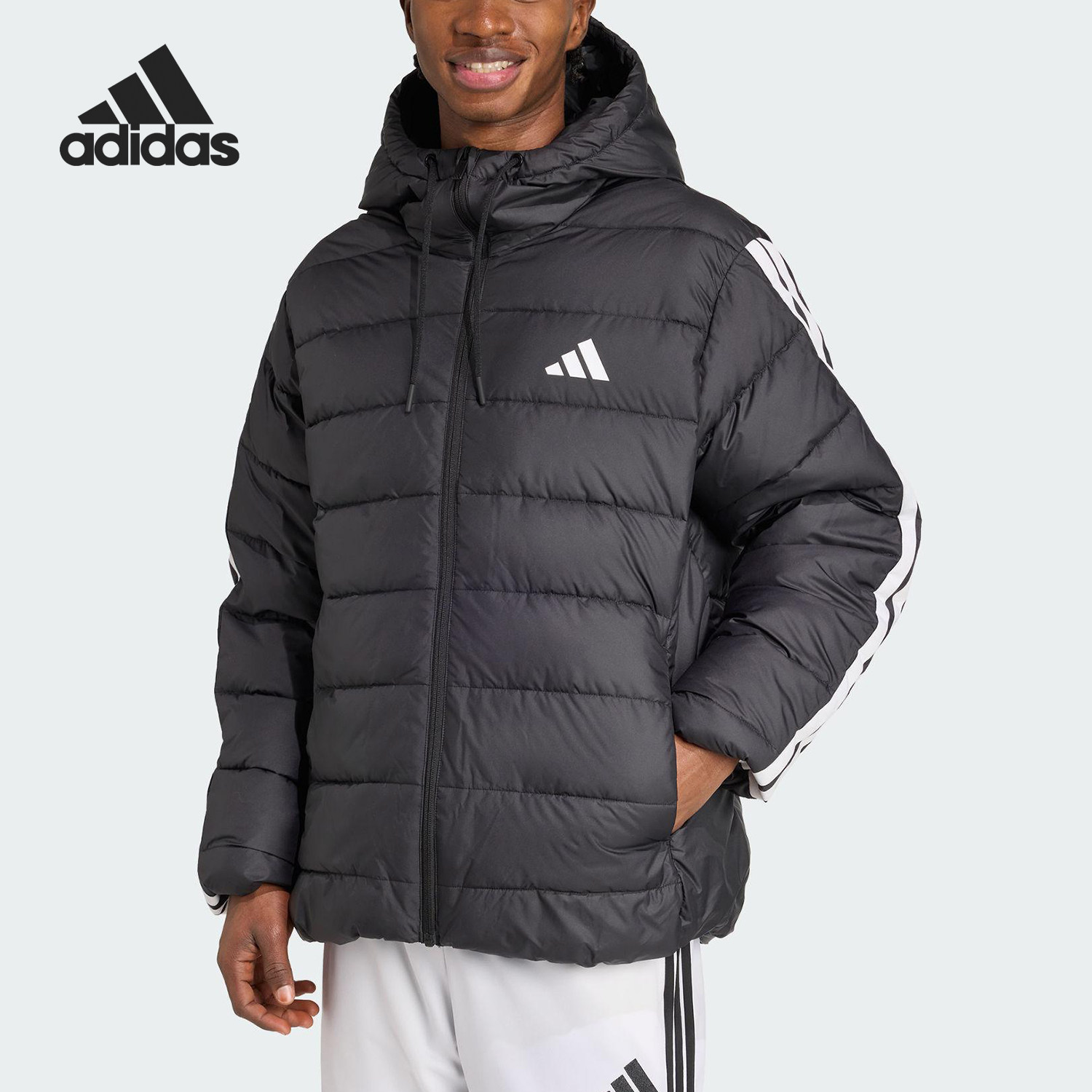 Adidas/阿迪达斯官方正品冬季男士连帽保暖防风拉链棉服JM8355,运动服/休闲服装,运动棉衣,淘宝优惠券,粉丝福利购,淘宝优惠卷