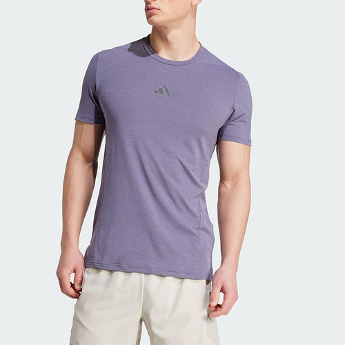 Adidas/阿迪达斯正品D4T TEE男士运动圆领经典训练透气短袖JX3289