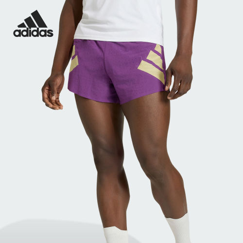 Adidas阿迪达斯正品Adizero ROAD TO RECORDS男跑步短裤KV4864
