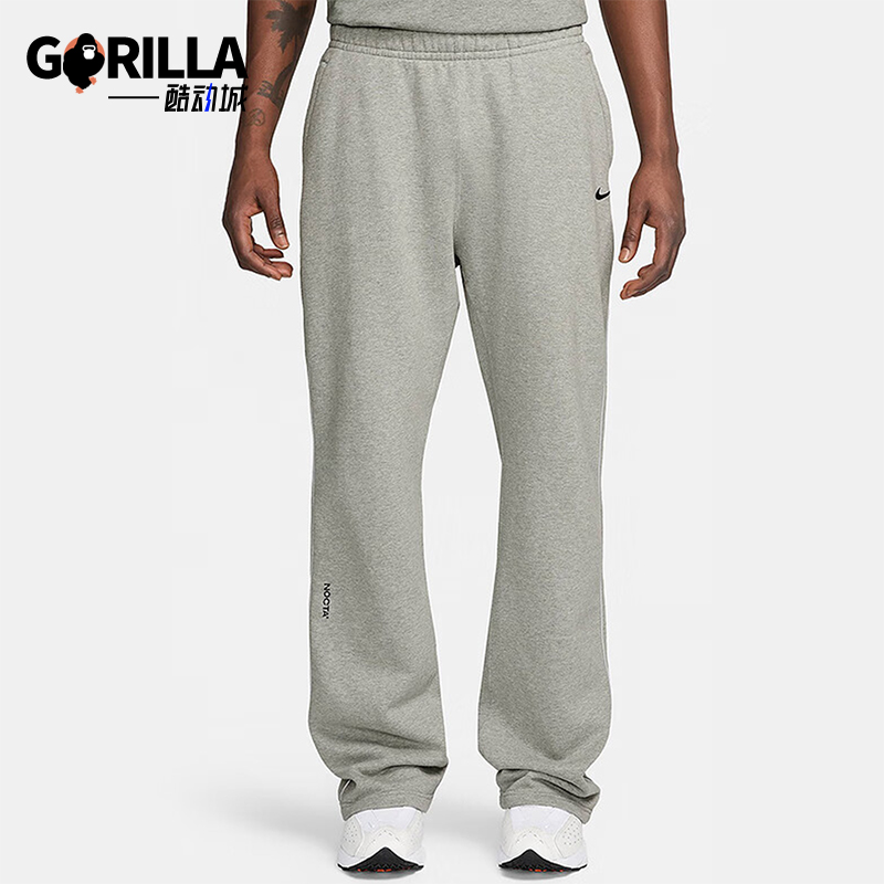 耐克男士加绒运动针织长裤