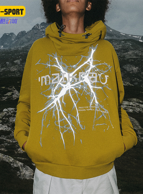 Adidas/阿迪达斯正品联名款男女户外运动宽松连帽卫衣HN6936