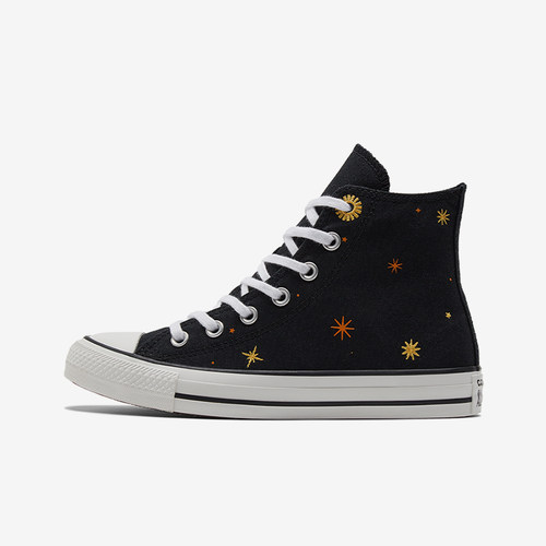 Converse/匡威正品新款女士时尚图案潮流高帮透气运动板鞋A02885C