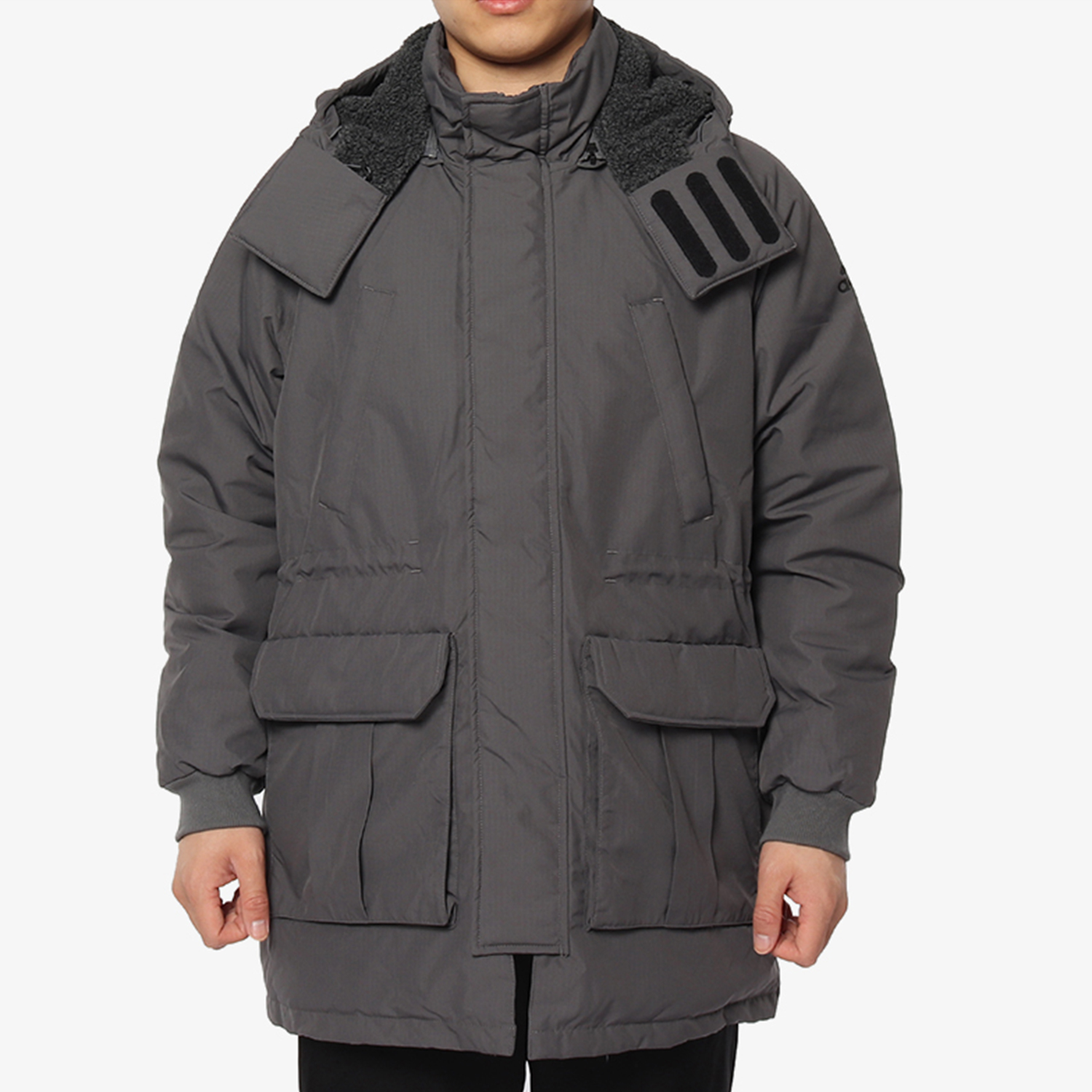 Adidas/阿迪达斯正品新款DOWN PARKA 男子户外羽绒茄克DM1940