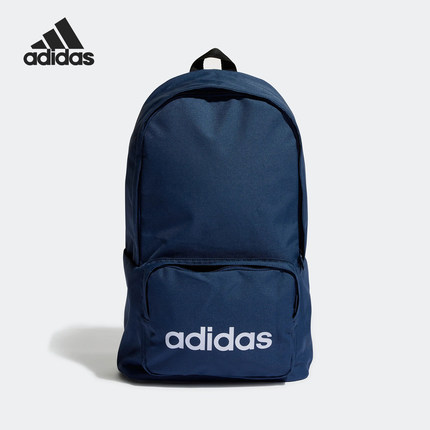 Adidas/阿迪达斯官方正品运动男女同款拉链复古书包双肩包HM6718