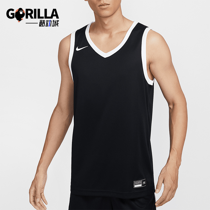 Nike/耐克正品Dri-FIT男士简约速干轻盈干爽比赛球衣背心