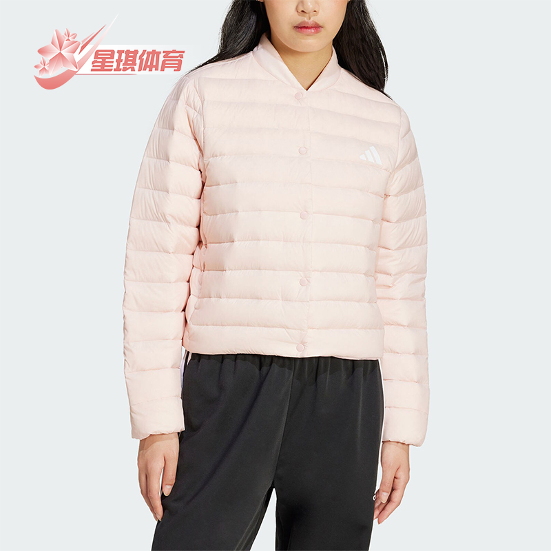 阿迪达斯女士保暖运动羽绒服