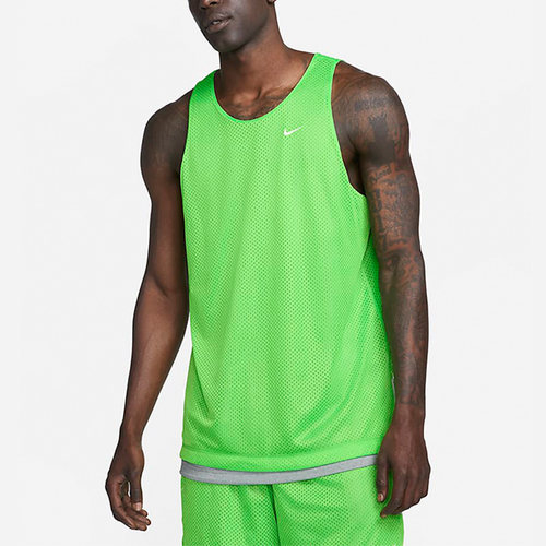耐克男子篮球运动双面穿无袖T恤