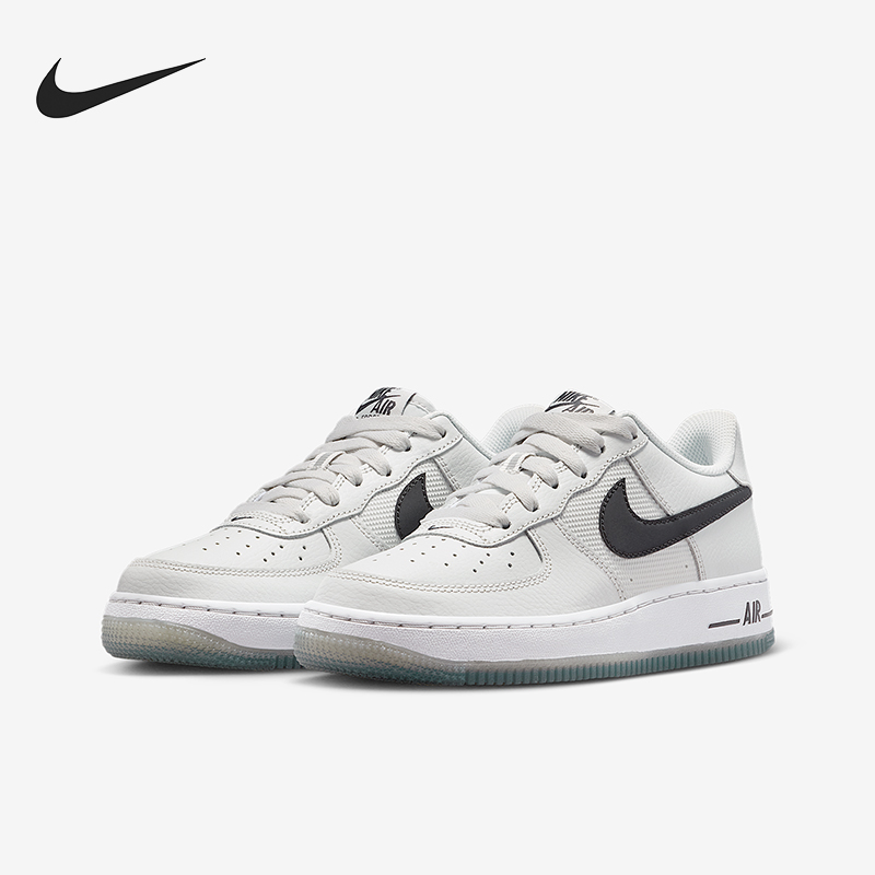 Nike/耐克正品Air Force 1 GS女子大童休闲轻便板鞋IM6027-025