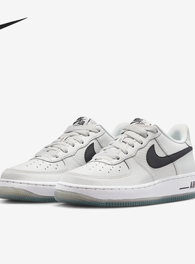 Nike/耐克正品Air Force 1 GS女子大童休闲轻便板鞋IM6027-025