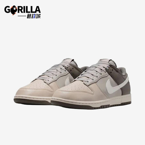 Nike/耐克正品DunkLowRetro新款男灰米白色经典板鞋HF5441-009