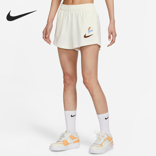 新款 女子透气休闲运动短裤 耐克官方正品 FJ7716 133 2023夏季 Nike