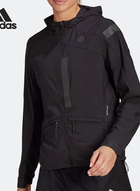 Adidas/阿迪达斯正品 Marathon 女子休闲运动夹克外套 GN2726