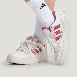 Adidas 2026春季 女士休闲超轻缓震运动板鞋 KH9028 阿迪达斯正品